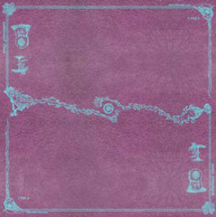 SpellGround Classic Play Mat Purple/Turquoise